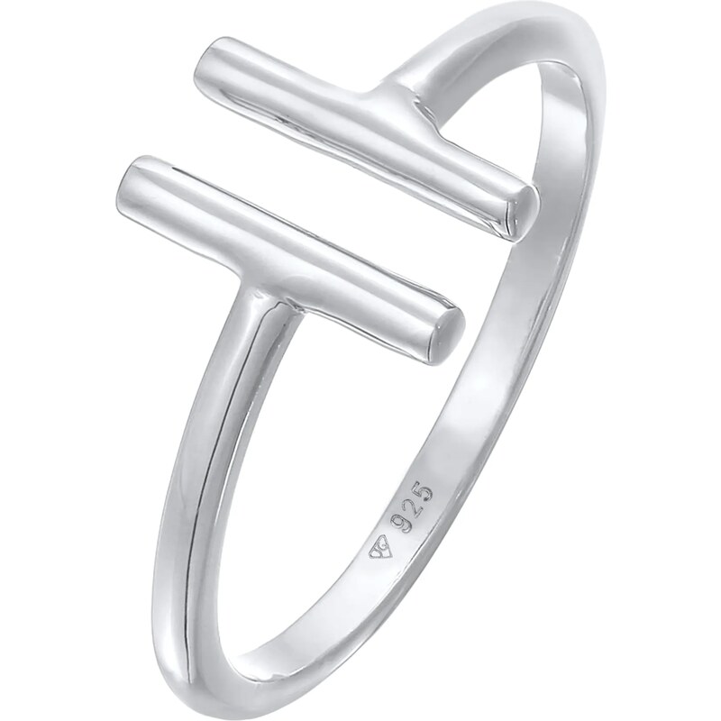 ELLI Prsteň Geo strieborná 54230296