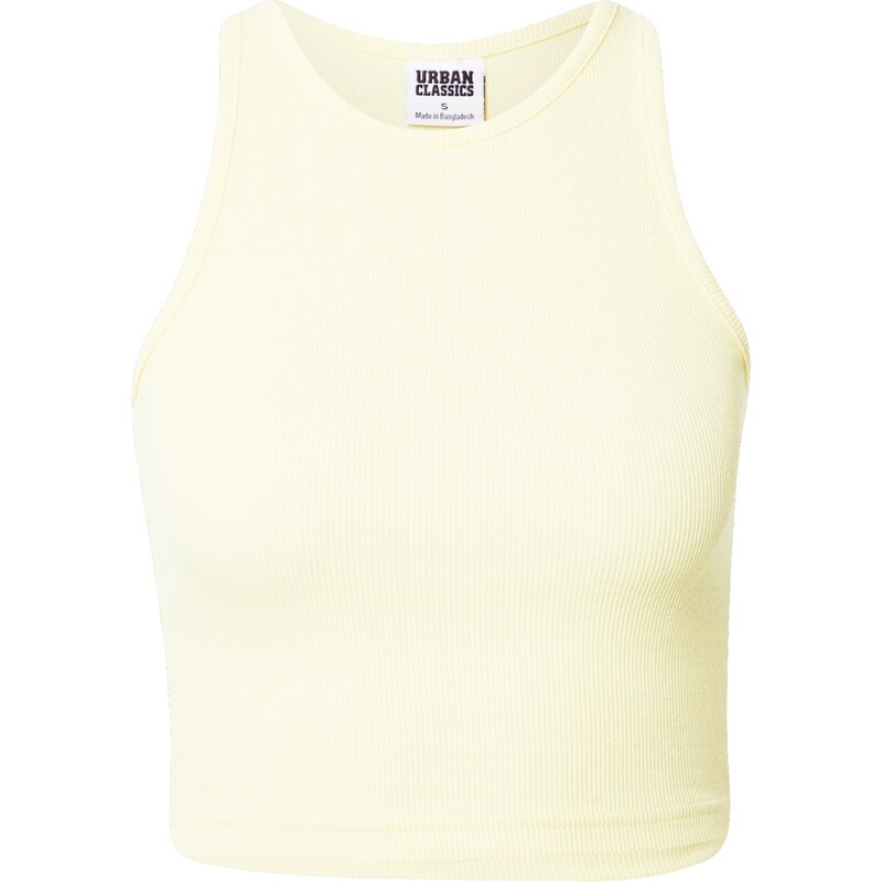 Urban Classics Top pastelovo žltá 54230307