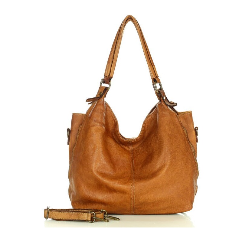 Marco Mazzini handmade MARCO MAZZINI Prémiová kožená taška | camel 31694488