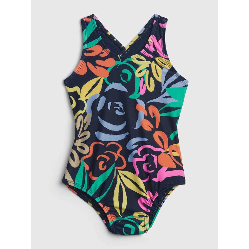 Farebné detské plavky GAP floral 50531498