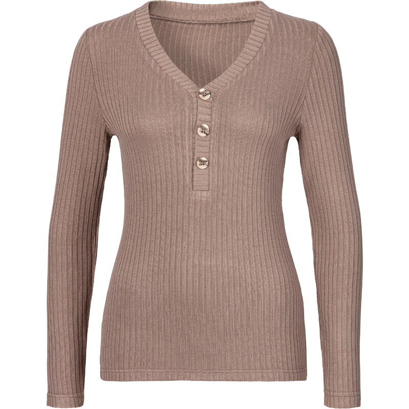 LASCANA Tričko tmavošedá 54229863