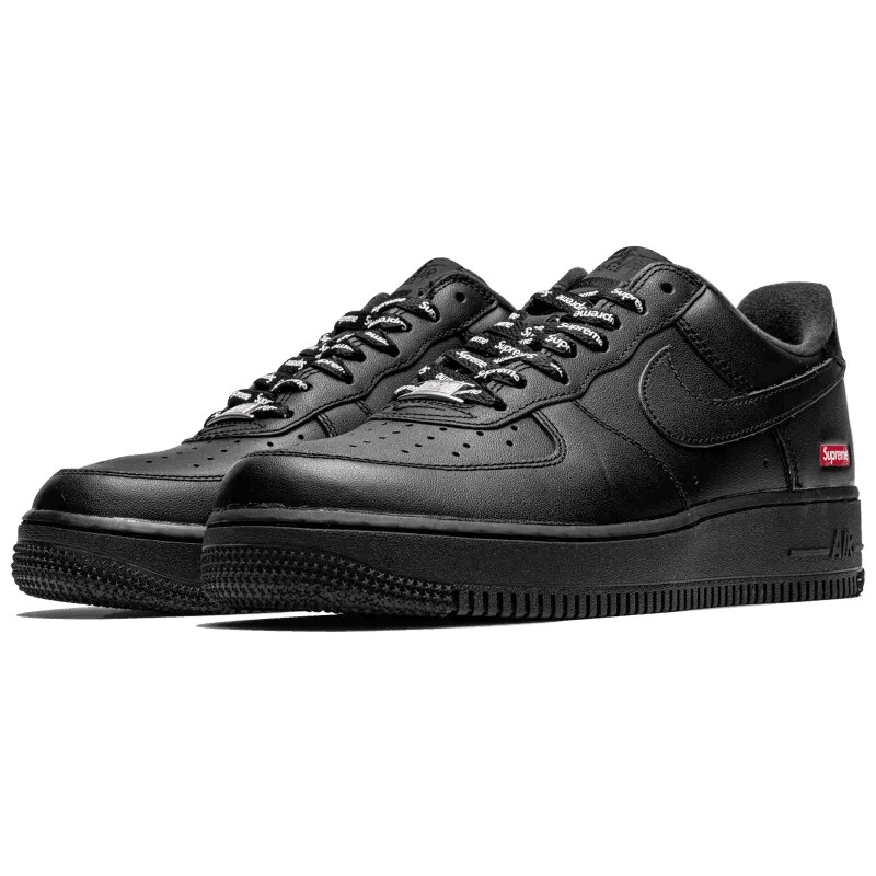 nike air force 1 black low mens