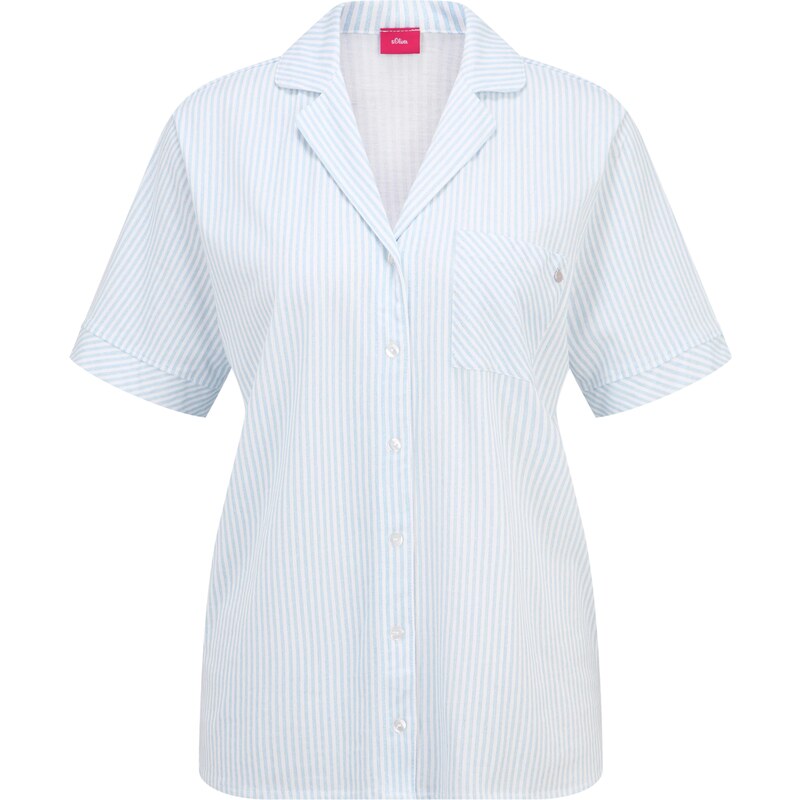 s.Oliver Tričká na spanie svetlomodrá / biela 57989603