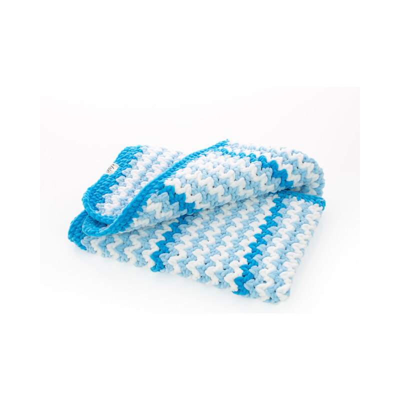 Elsie Deka - háčkovaná véčková modrá 56922009