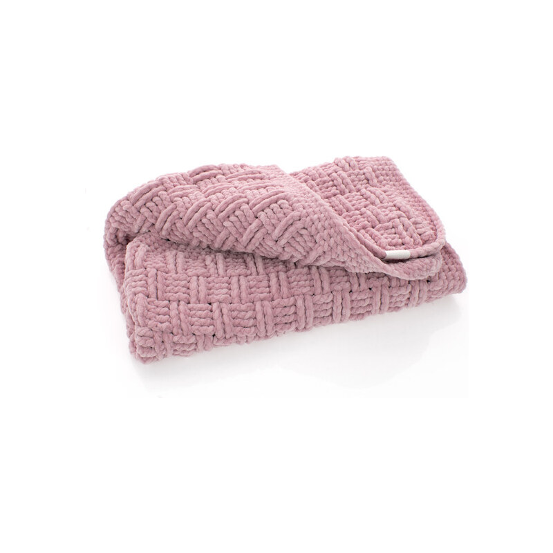 Elsie Deka - háčkovaná košíková staroružová 56922011