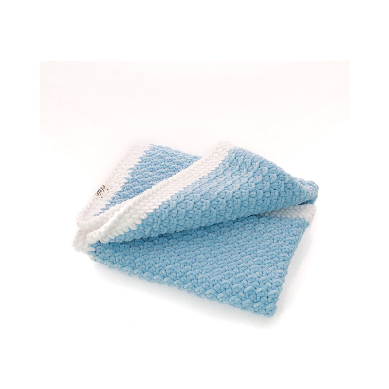 Elsie Deka - háčkovaná modrobiela 56922013