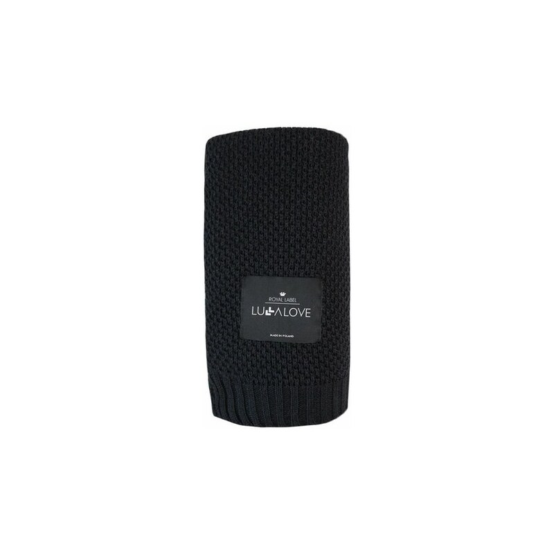 Lullalove Deka - bambusová čierna 56922038