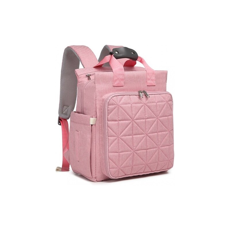 KONO MAMA ruksak - na baby výbavu ružový 46059444