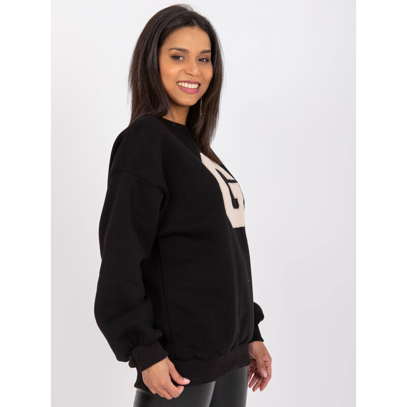 ex moda Sweatshirt-EM-BL-617/G.11-black 64792619