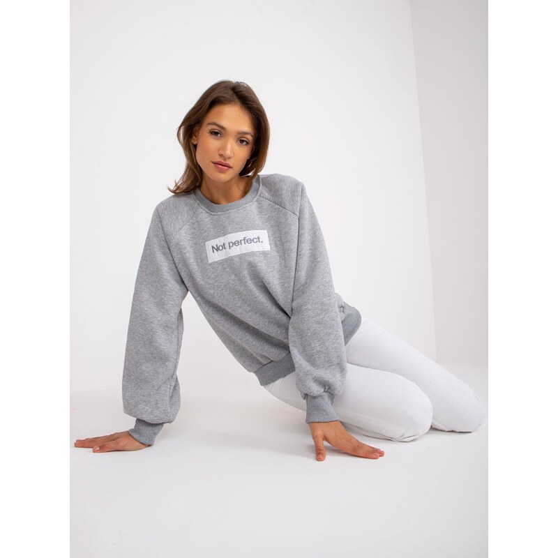 ex moda Sweatshirt-EM-BL-N652.46-grey 64792075