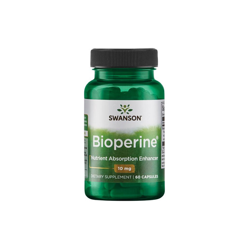 Swanson Bioperine 60 ks, kapsule, 10 mg