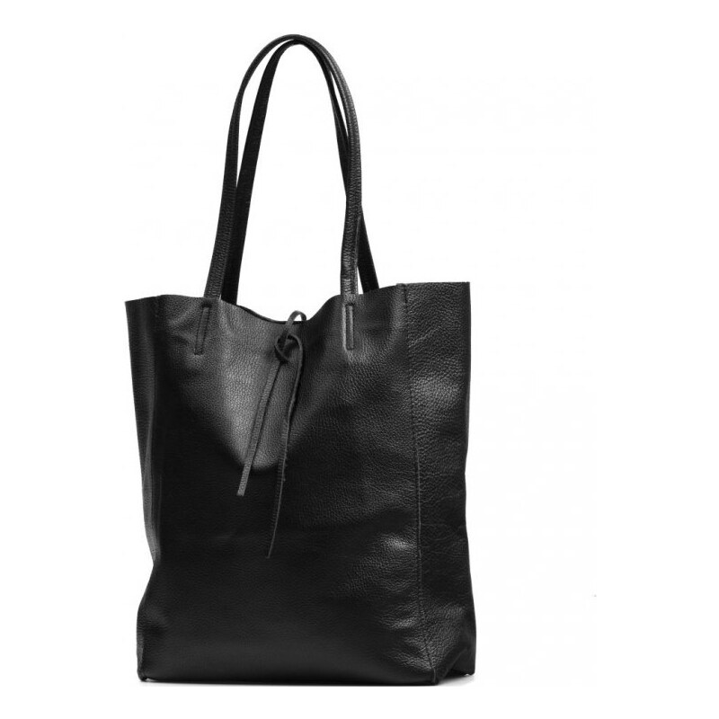 Blaire Kožená shopper kabelka Solange čierna 64988011
