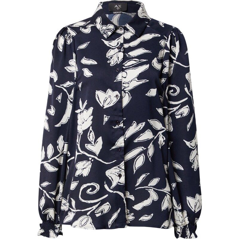 AX Paris Blúzka námornícka modrá / biela 66090386