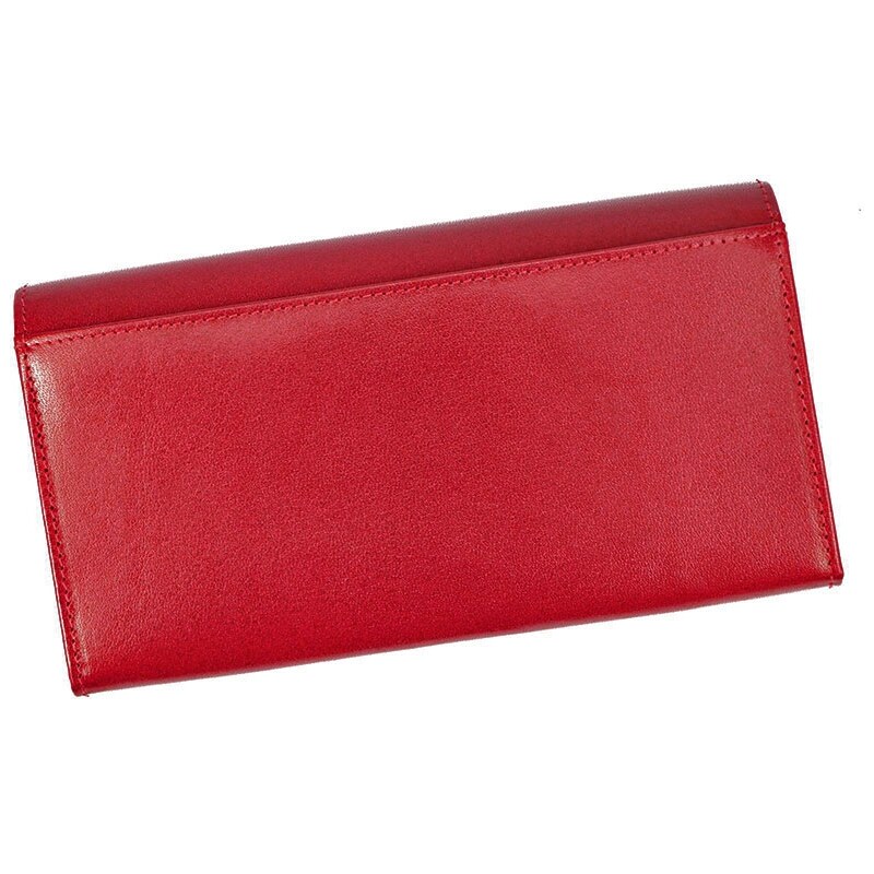 Dámska kožená červená peňaženka (GDP243)