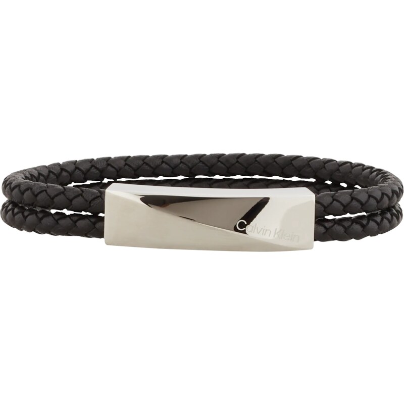 Calvin Klein Náramok čierna / strieborná 31776871