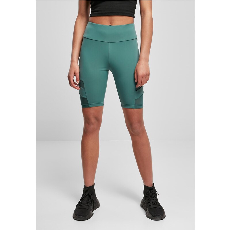 Urban Classics Womens High Waist Tech Mesh Cycle Light Bib Shorts 50564061