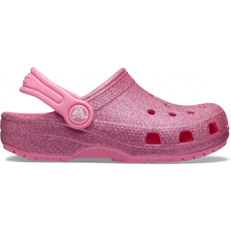 Detské topánky Crocs CLASSIC GLITTER ružová 31093796