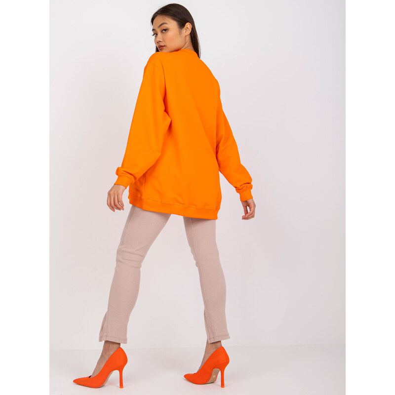BASIC Feel Good Sweatshirt-RV-BL-5185.79P-orange 64792012