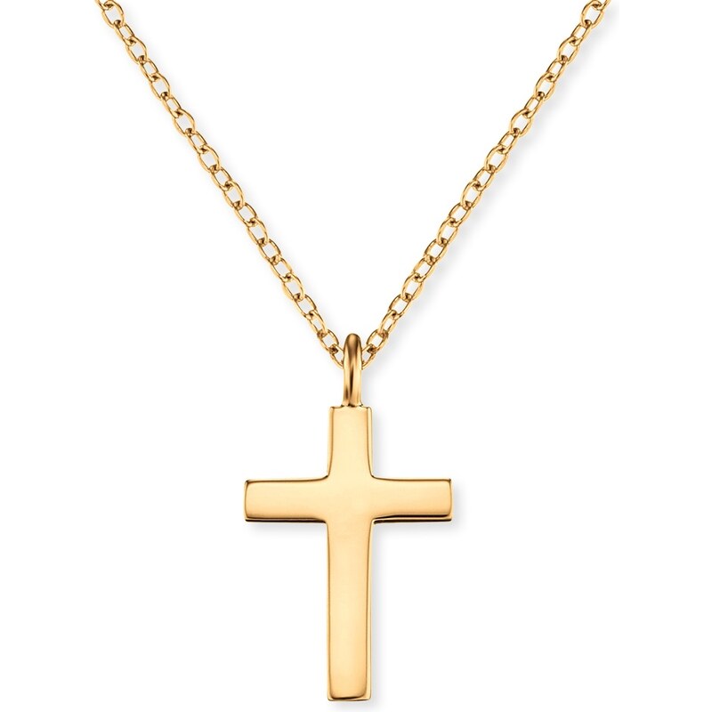 Engelsrufer Pozlátený náhrdelník s krížikom ERN-LILCROSS-G (retiazka, 66581863