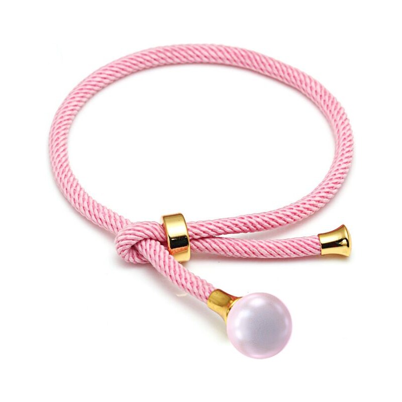 SWAROVSKI Elements Swarovski e. náramok s perlou Maracas, ružový 31797164