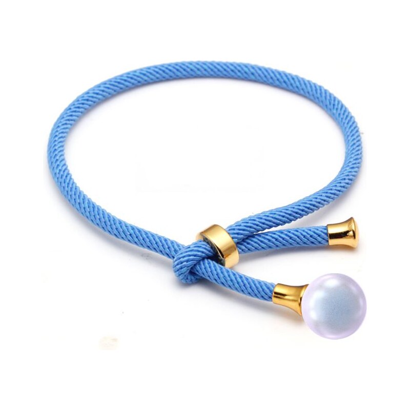 SWAROVSKI Elements Swarovski e. náramok s perlou Maracas, modrý 31797165