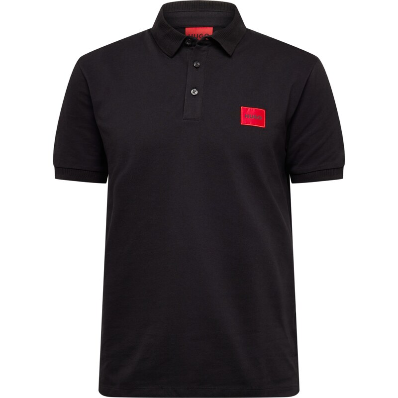 HUGO Tričko Dereso červená / čierna 31838791