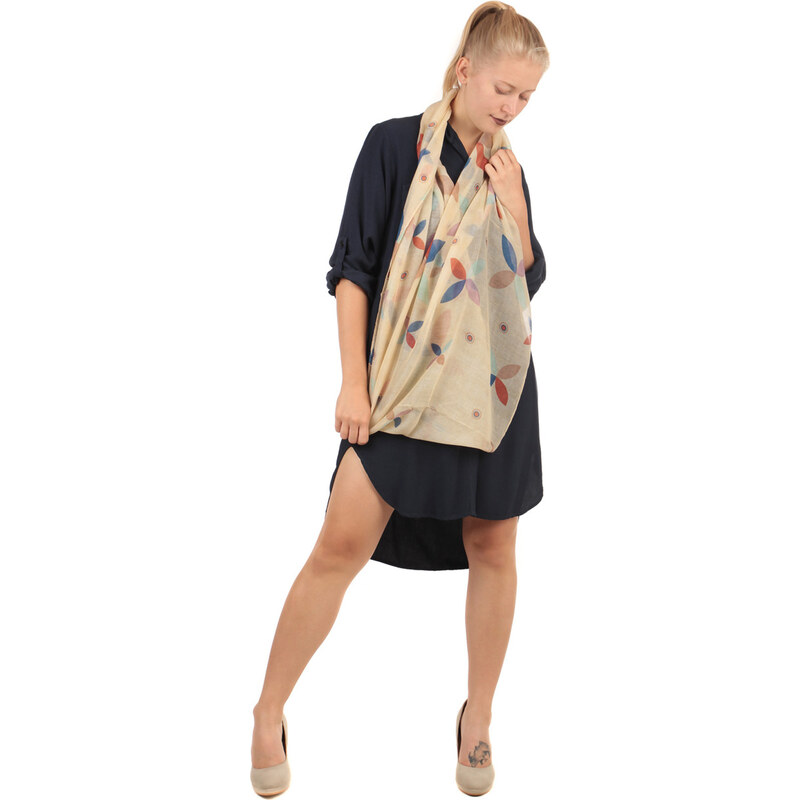 Glara Vzorovaná šatka 31822455