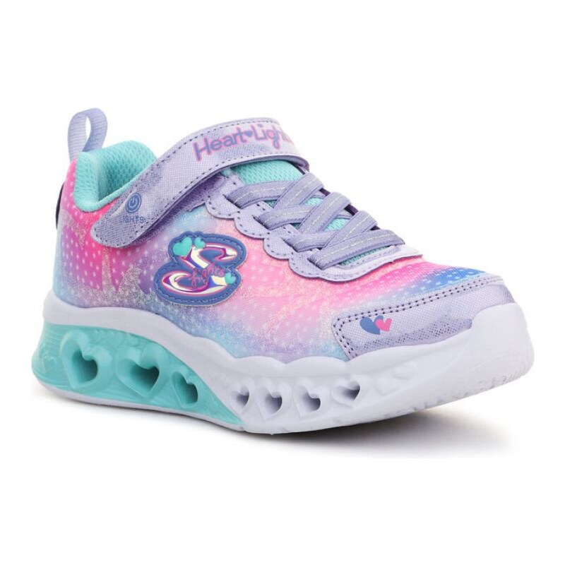 Skechers S Lights Flutter Heart Lights Jr 302315-LVMT 60793040