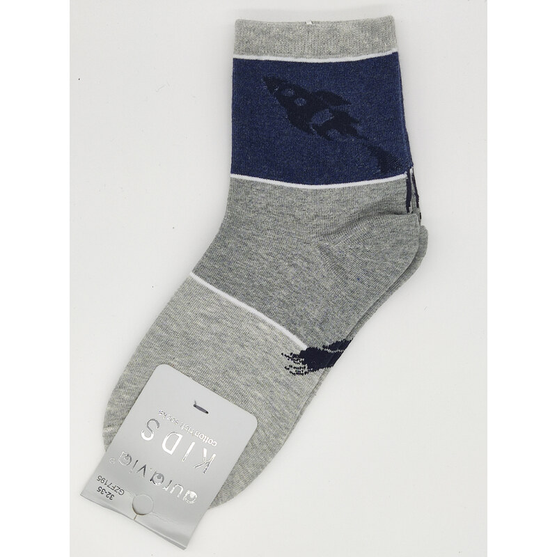 Detské obrázkové ponožky Aura.Via Vesmír (85% bavlna) raketa 46771428