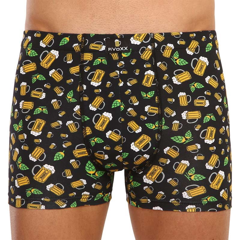 Pánske boxerky VoXX viacfarebné (Kevin-pivo/malé čierné) 62217558