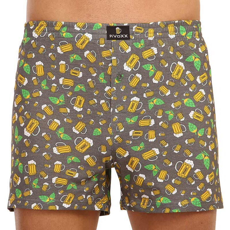 Pánske trenky VoXX viacfarebné (Karlos - pivo malé/šedé) 31752730