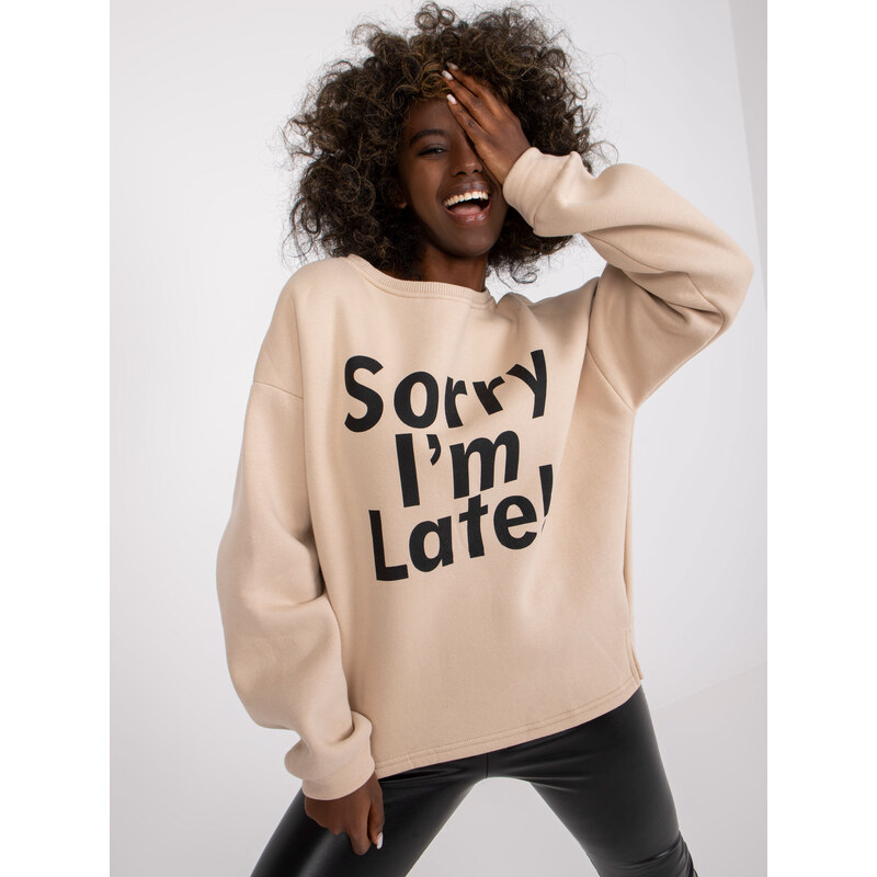 ex moda Sweatshirt-EM-BL-U624.99-beige 64792054