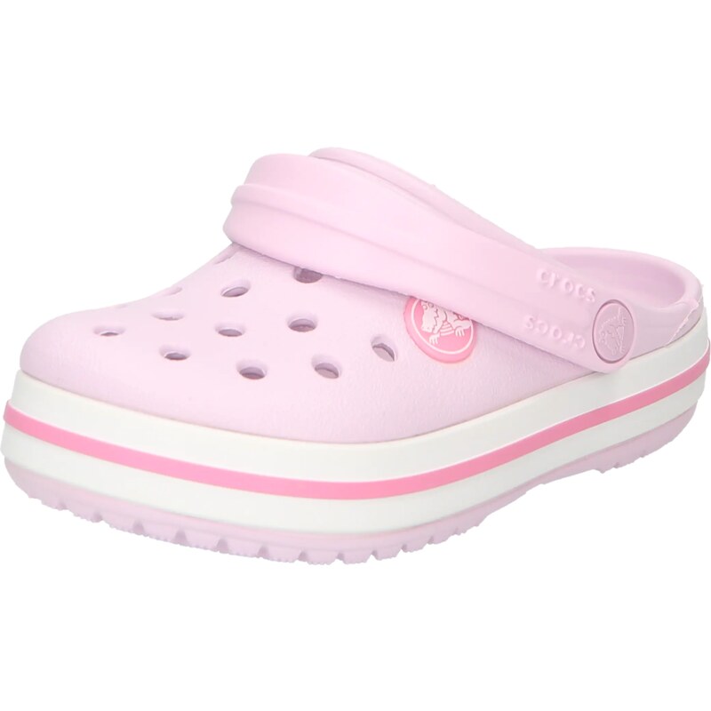 Crocs Otvorená obuv svetlofialová / ružová / biela 38140285