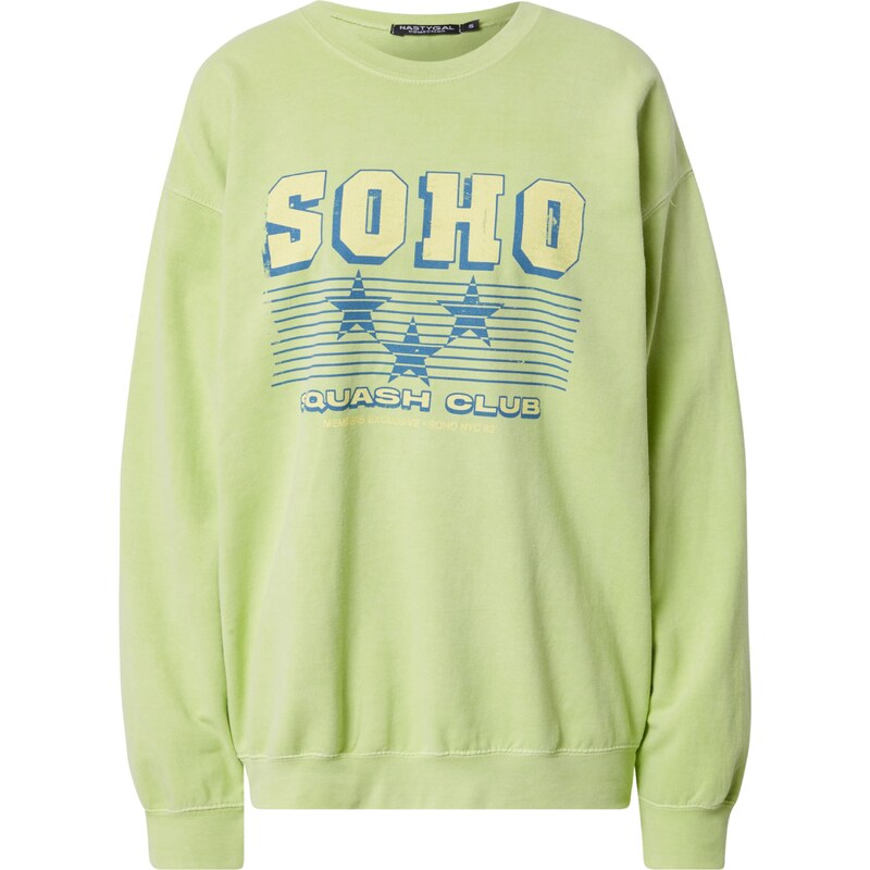 Nasty Gal Mikina modrá / jablková 62217015