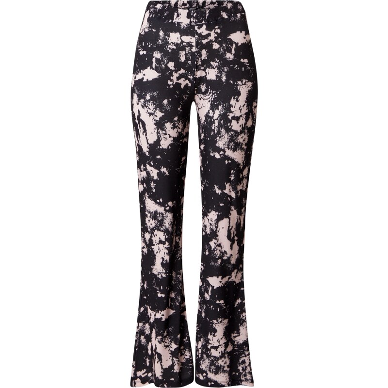 Nasty Gal Nohavice Tie Dye pastelovo ružová / čierna 63210963
