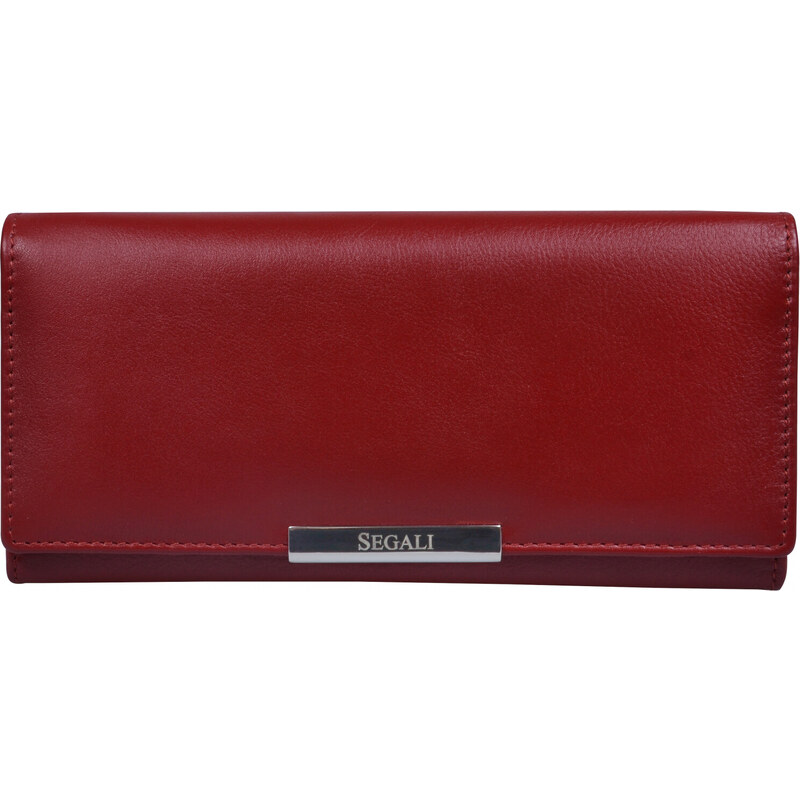SEGALI Dámska kožená peňaženka 7066 red 66584417
