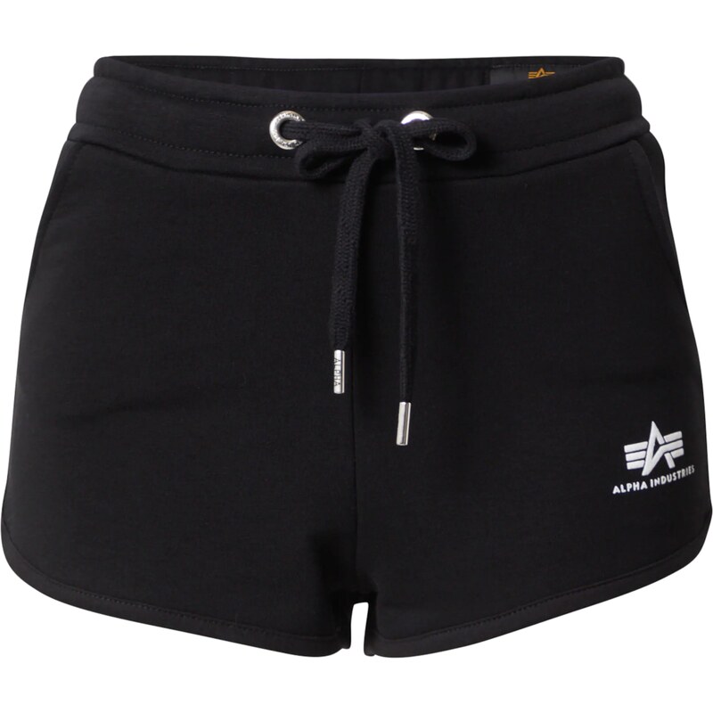 ALPHA INDUSTRIES Nohavice čierna / biela 31973096