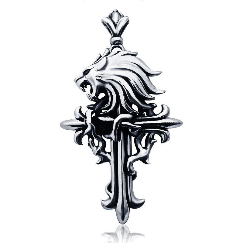 Olivie Pánsky strieborný náhrdelník LEV 5877 32032880