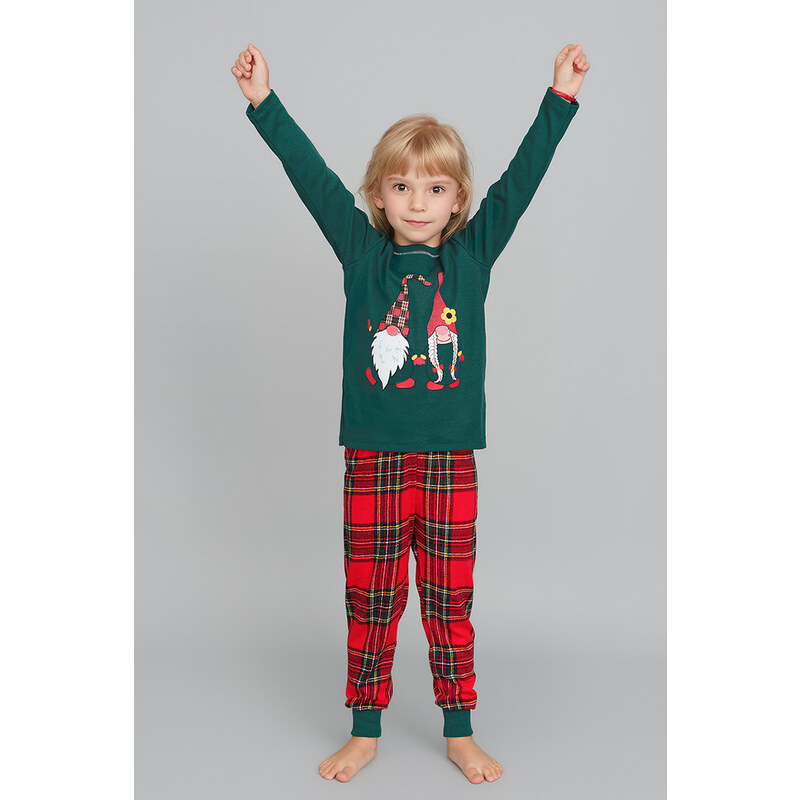 E-shop Italian Fashion Vianočné dievčenské pyžamo Santa mega soft