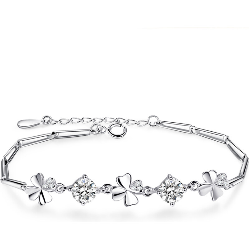 Dámsky strieborný náramok CLÉMENCE 31990760