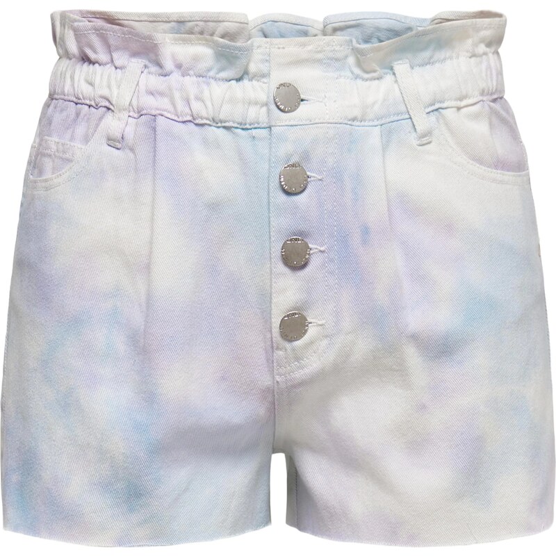 ONLY Nohavice CUBA levanduľová / ružová / biela 54229270