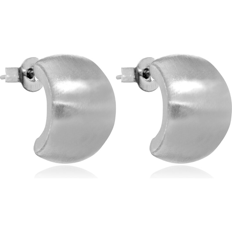 Troli Minimalistické oceľové náušnice VAAXF182S 66593674
