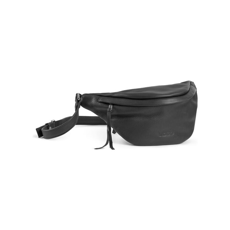 VOOC Kožená ľadvinka unisex | čierna 359 32336693