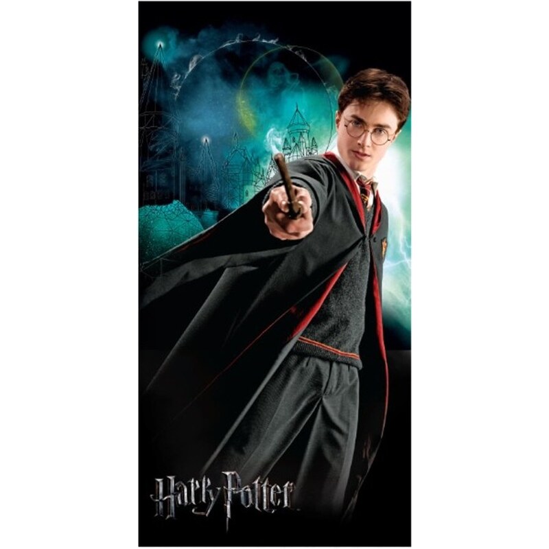 BrandMac Plážová osuška Harry Potter - mladý čarodejník