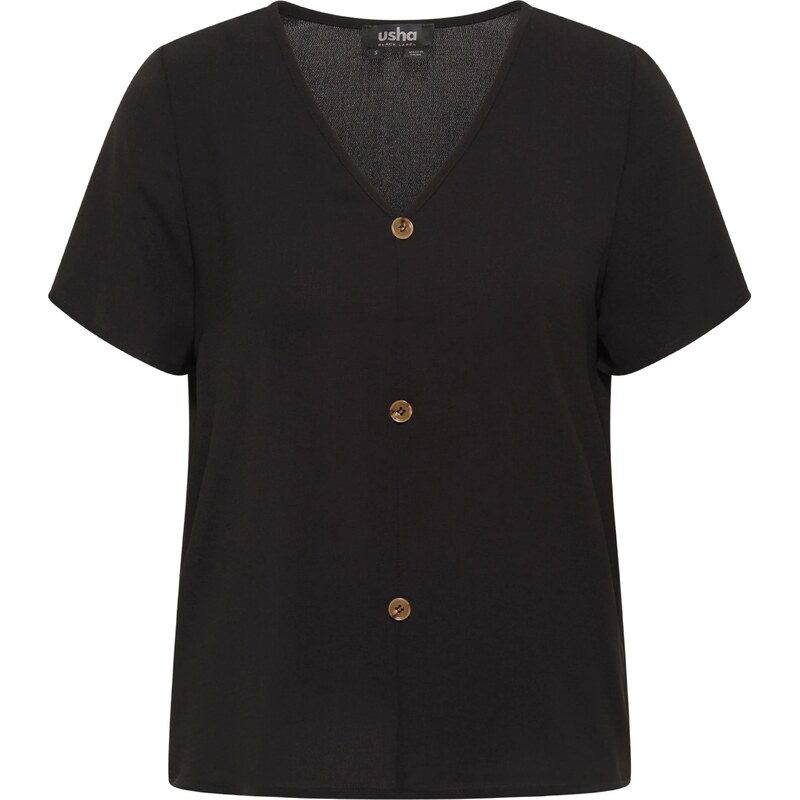 usha BLACK LABEL Blúzka čierna 65867625