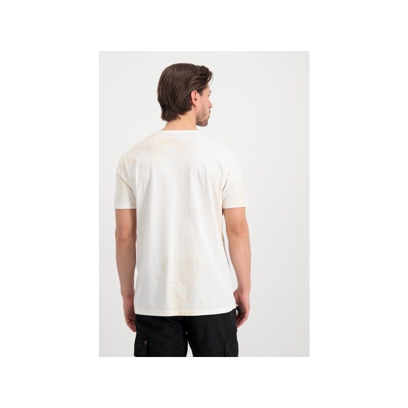 Alpha Industries NOSE ART T-Shirt tričko pánske Vintage White
