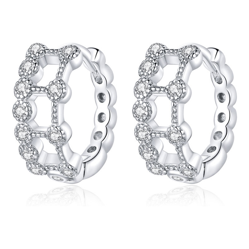 Dámske strieborné náušnice ALIZE 32049275