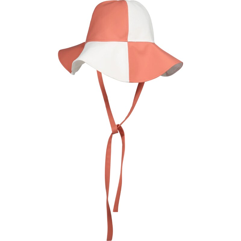 ABOUT YOU REBIRTH STUDIOS Klobúk Wet oranžová / biela 54230190