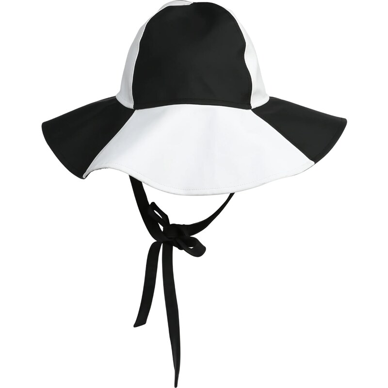 ABOUT YOU REBIRTH STUDIOS Klobúk Wet čierna / biela 54230357