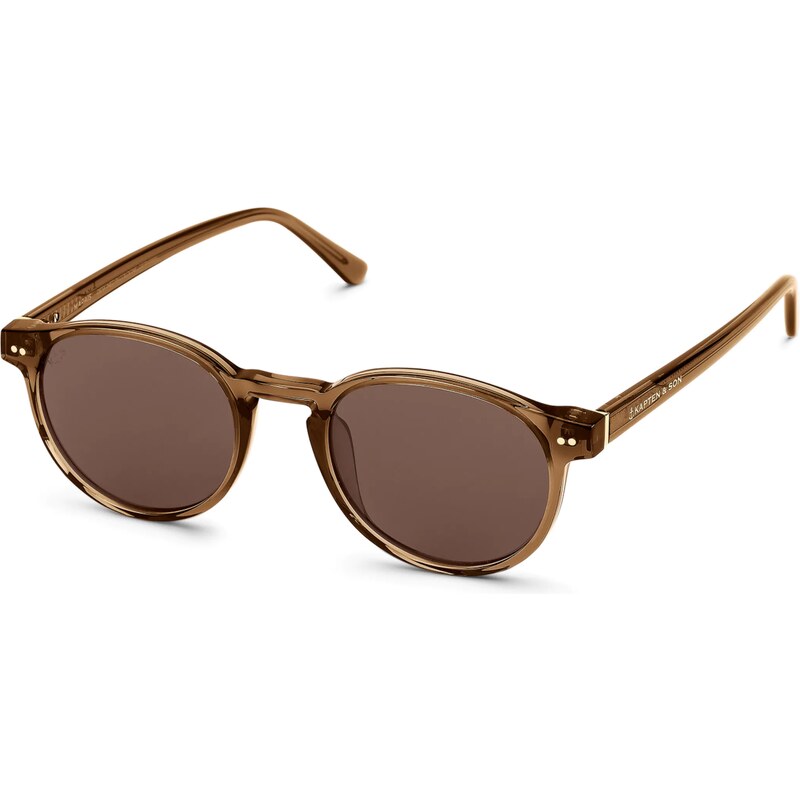 Kapten & Son Slnečné okuliare Marais Transparent Caramel Brown 32082244
